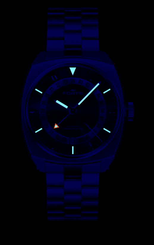 Fortis Vagabond V-40 Blue Dusk Watch F6660002 Image 4
