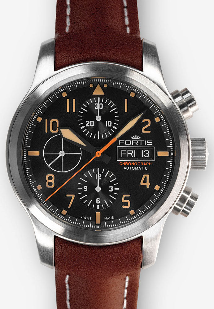 Fortis Watch Aeromaster Old Radium Chronograph F4040001 Image 1