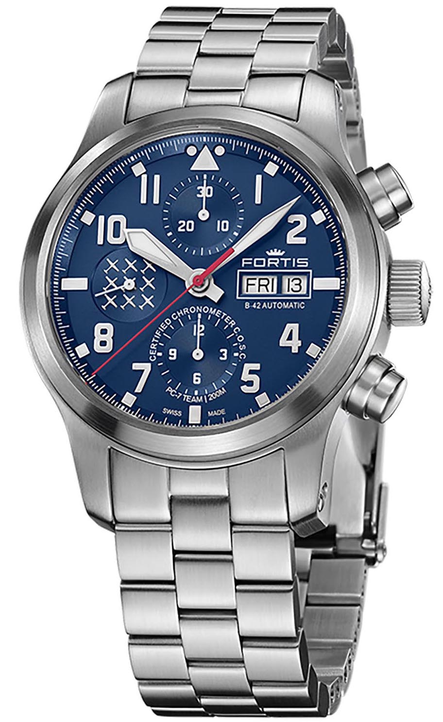 Fortis Watch Aeromaster PC-7 Team Edition Chronograph D F4040004 Image 1