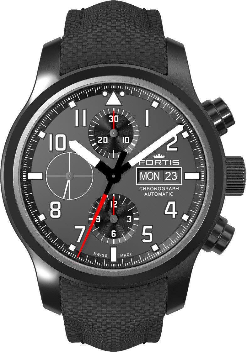 Fortis Watch Aviatis Aeromaster Professional Chronograph 656.18.10 LP Image 1