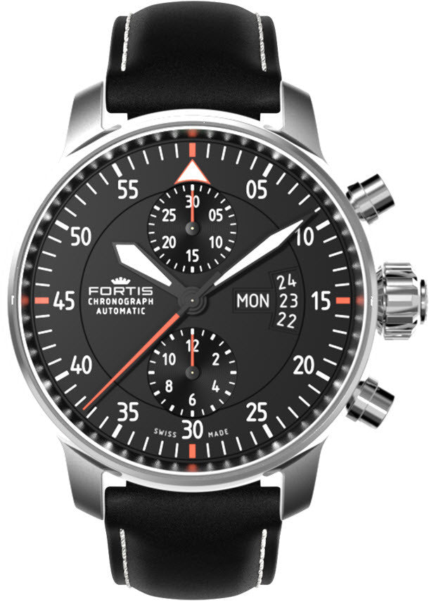 Fortis Watch Aviatis Cockpit Chrono Two 705.21.19 L01 Image 1