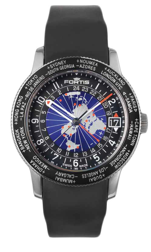 Fortis Watch B-47 World Timer GMT Limited Edition 674.21.11 K Image 1