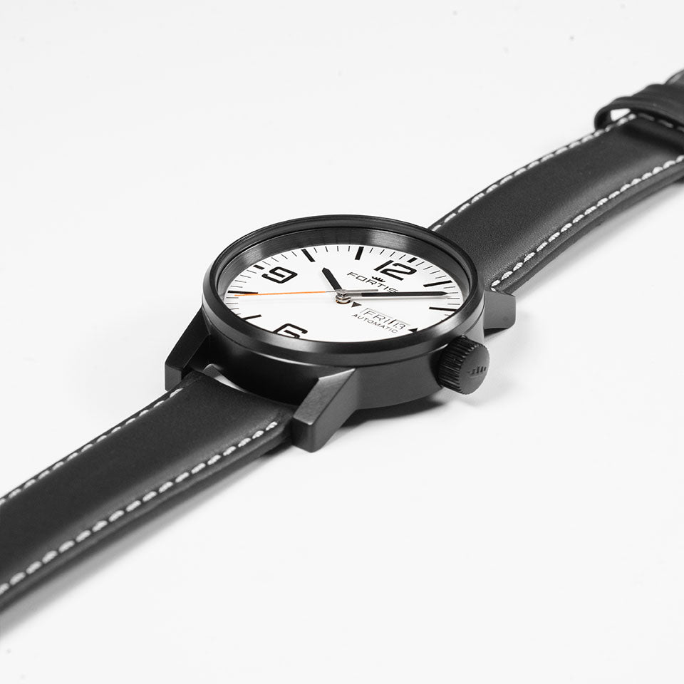 Fortis Watch Cosmonautis Spacematic Stealth White 623.18.12 L.01 Image 4