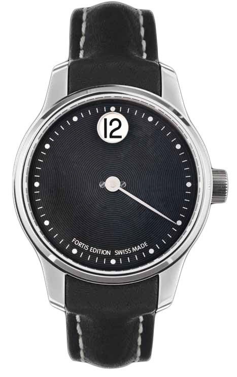 Fortis Watch F-43 Jumping Hour Black Limited Edition 710.20.33 L.01 Image 1