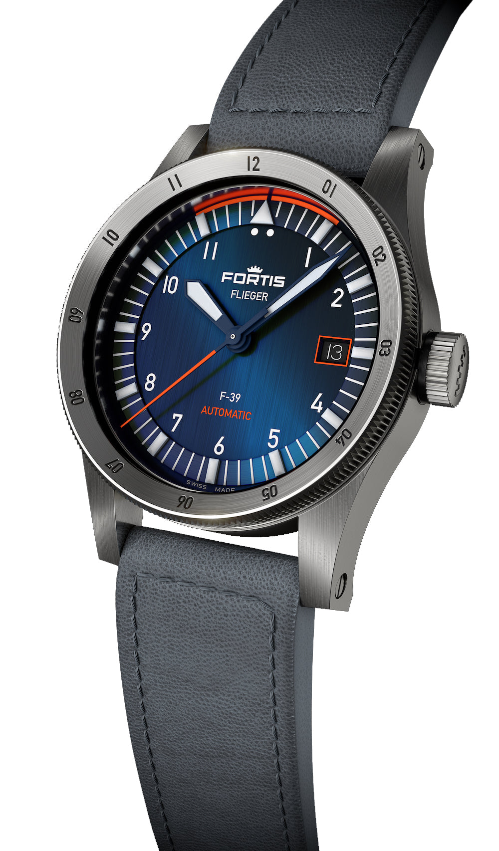 Fortis Watch Flieger F39 Midnight Blue F4220011 Image 2