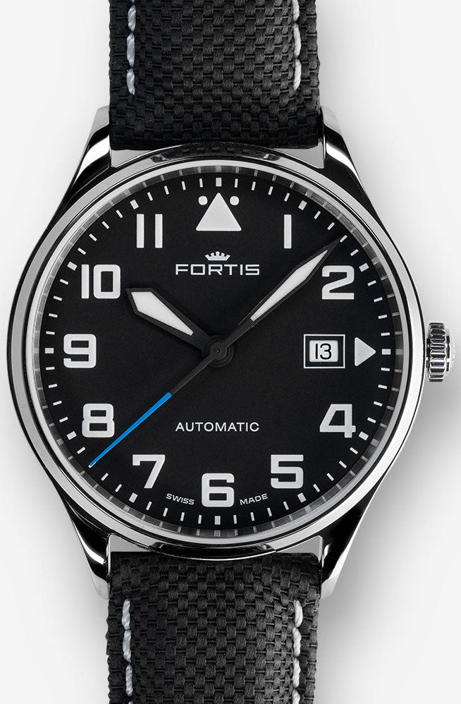 Fortis Watch Pilot Classic Date D F6420008 Image 2