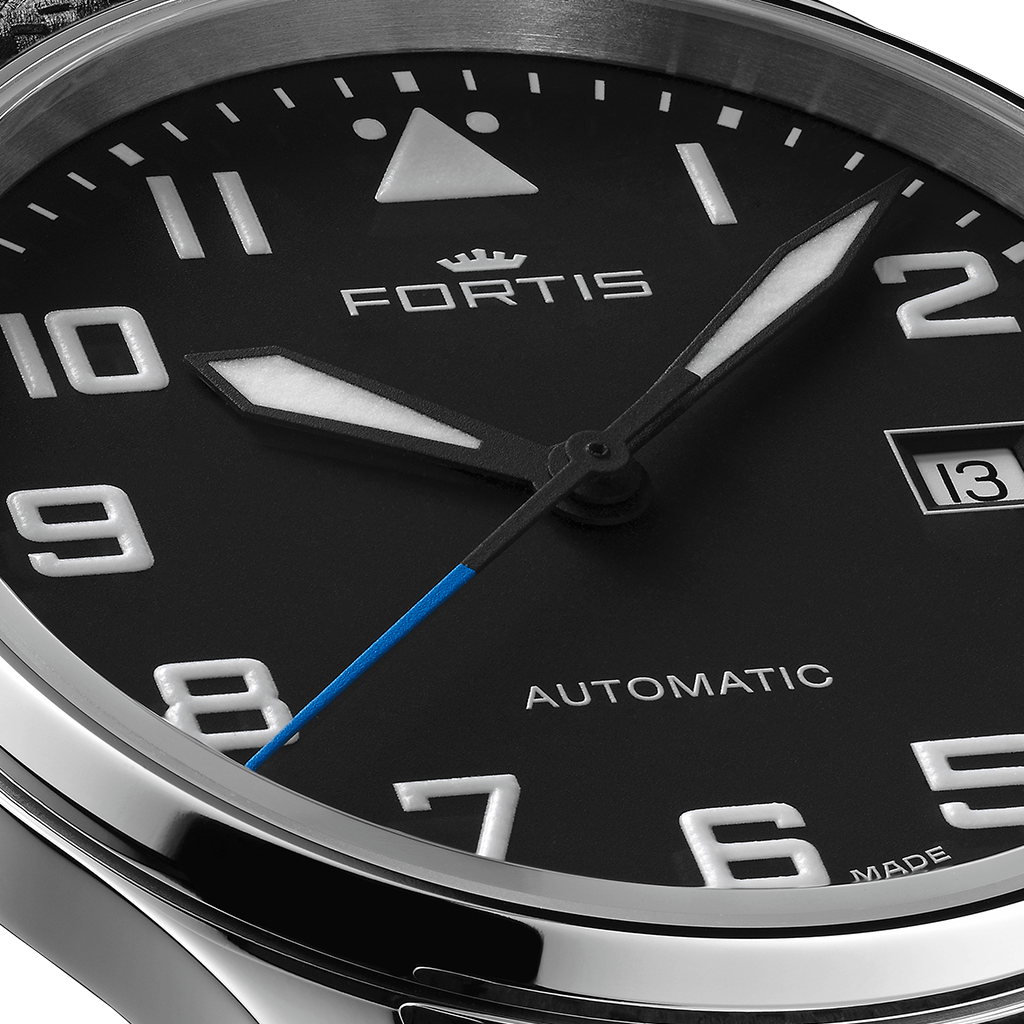 Fortis Watch Pilot Classic Date D F6420008 Image 6