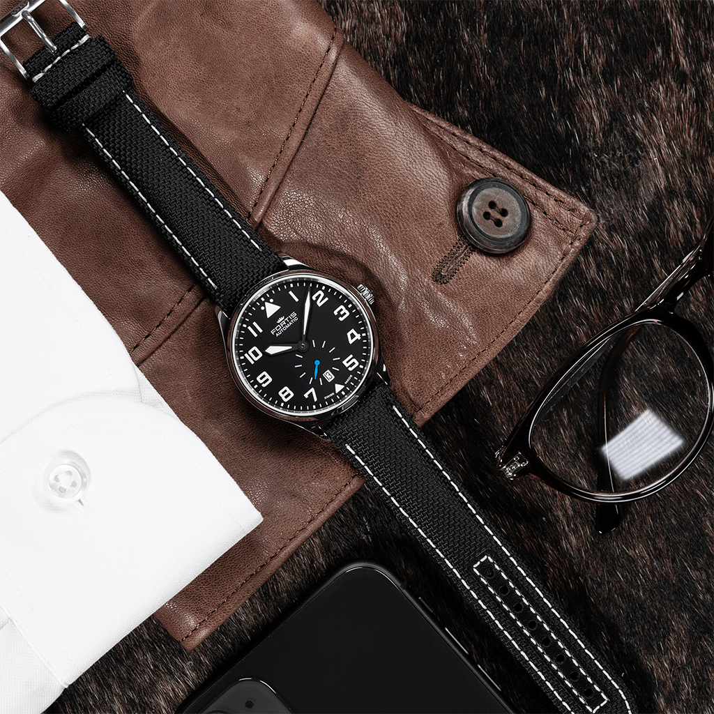 Fortis Watch Pilot Classic Second D F6420004 Image 8