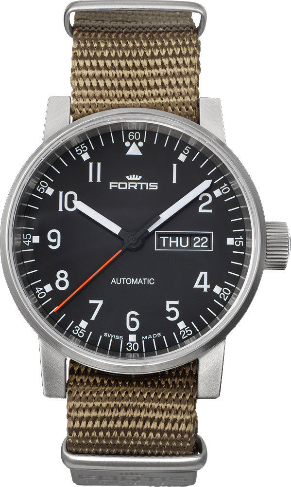 Fortis Watch Spacematic Pilot Professional Day Date 623.10.71 N Image 1