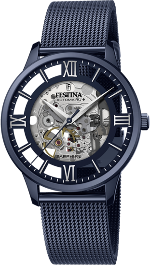 Festina Watch Skeleton Mens F20574/1.