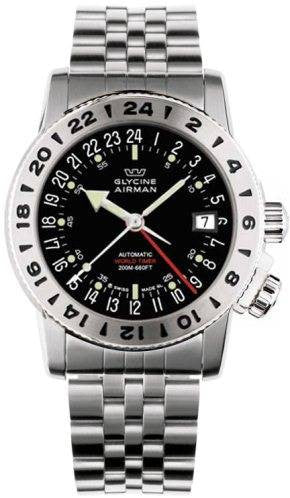 Glycine Airman 18 D 3866.BK MB Image 1