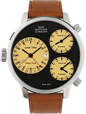 Glycine Airman 7 Crosswise D 3841.16SL-LB7 Image 1