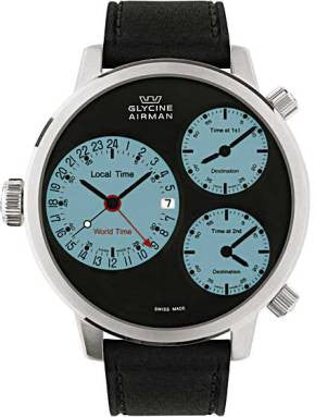 Glycine Airman 7 Crosswise D 3841.18SL-LB9 Image 1