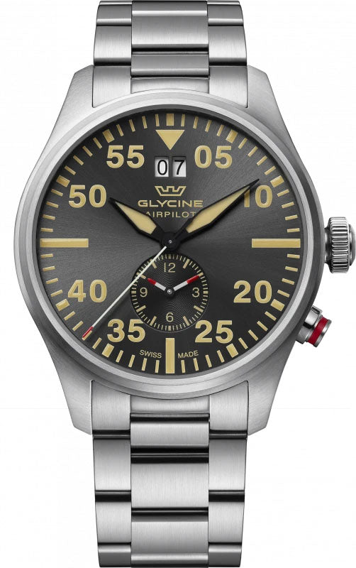 Glycine Airpilot Dual Time 44 Watch GL0364 Image 1