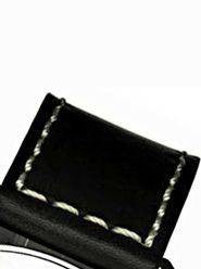 Glycine Black Calf Leather White Stitching For Airman 3762 LB9 Image 1