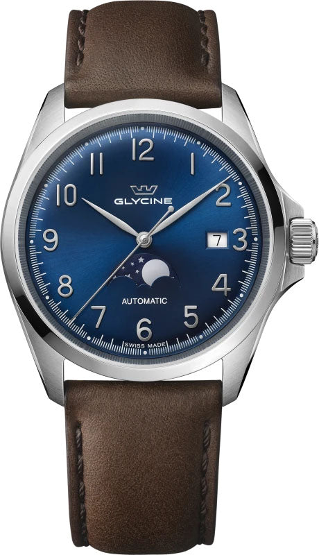 Glycine Combat Classic 40 Moonphase Watch GL0385 Image 1