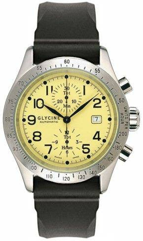Glycine Stratoforte Chronograph Yellow D 3803.15A-D9 Image 1