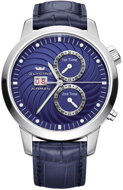 Glycine Watch Airman 7 Blue 3919.18-LBK8 Image 1