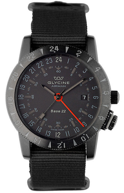 Glycine Watch Airman Base 22 Mystery GMT D 3887.99.TB99 Image 1