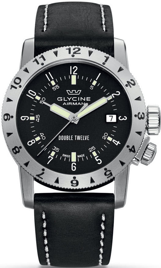 Glycine Watch Airman Double Twelve 3938.19.LB9B Image 1
