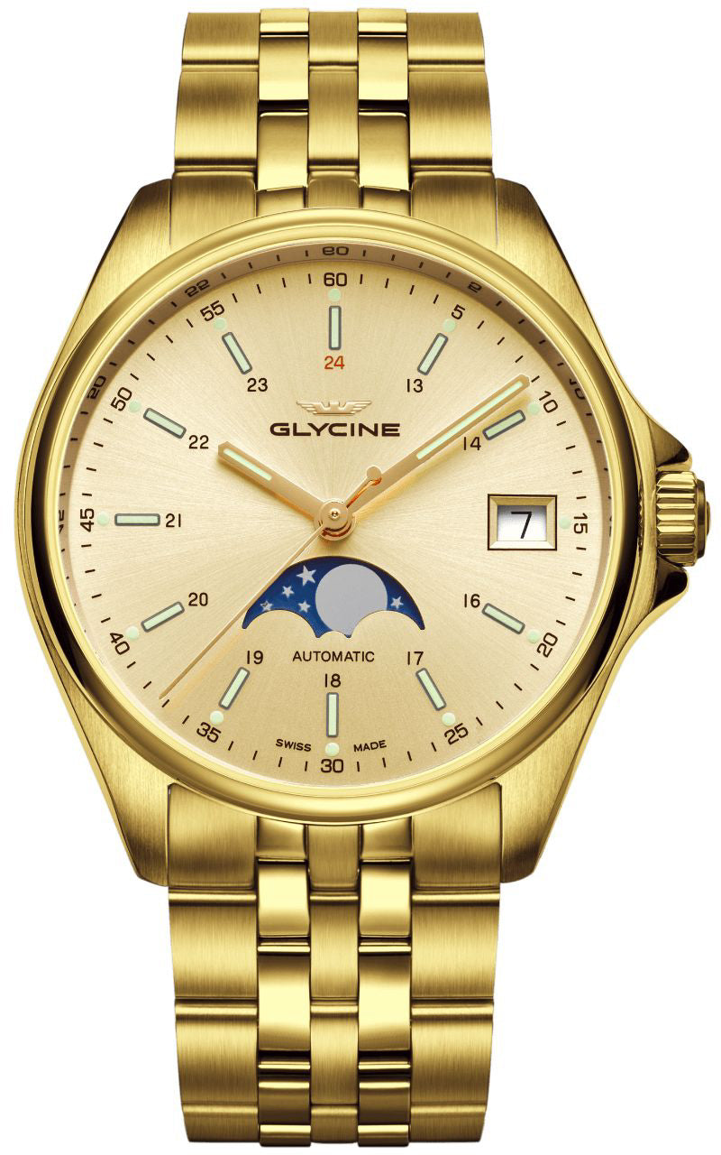 Glycine Watch Combat Classic Moon Phase GL0247 Image 1