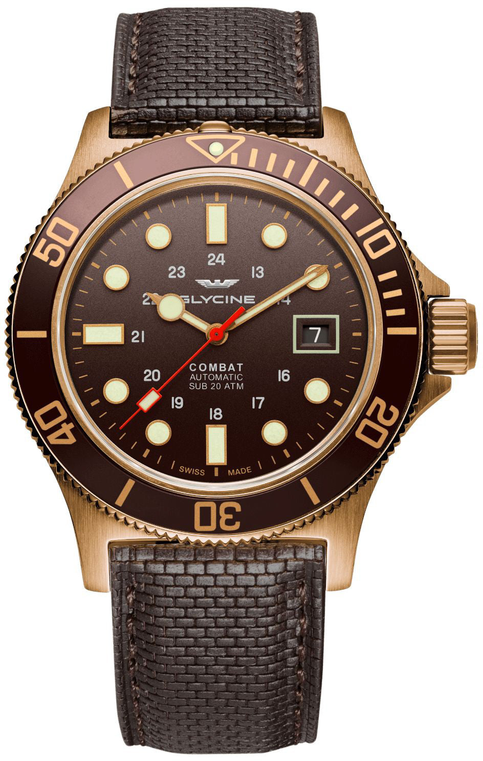 Glycine Watch Combat Sub Bronze GL0188 Image 1
