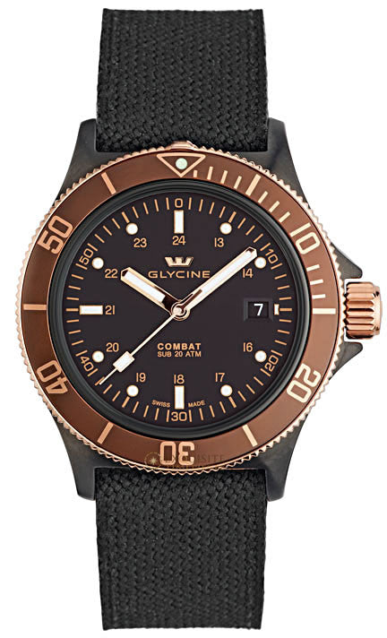 Glycine Watch Combat SUB Golden Eye D 3863.399 C6-TBA9 Image 1