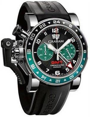 Graham Chronofighter Oversize GMT Green 2OVGS.B12A.K10B Image 1