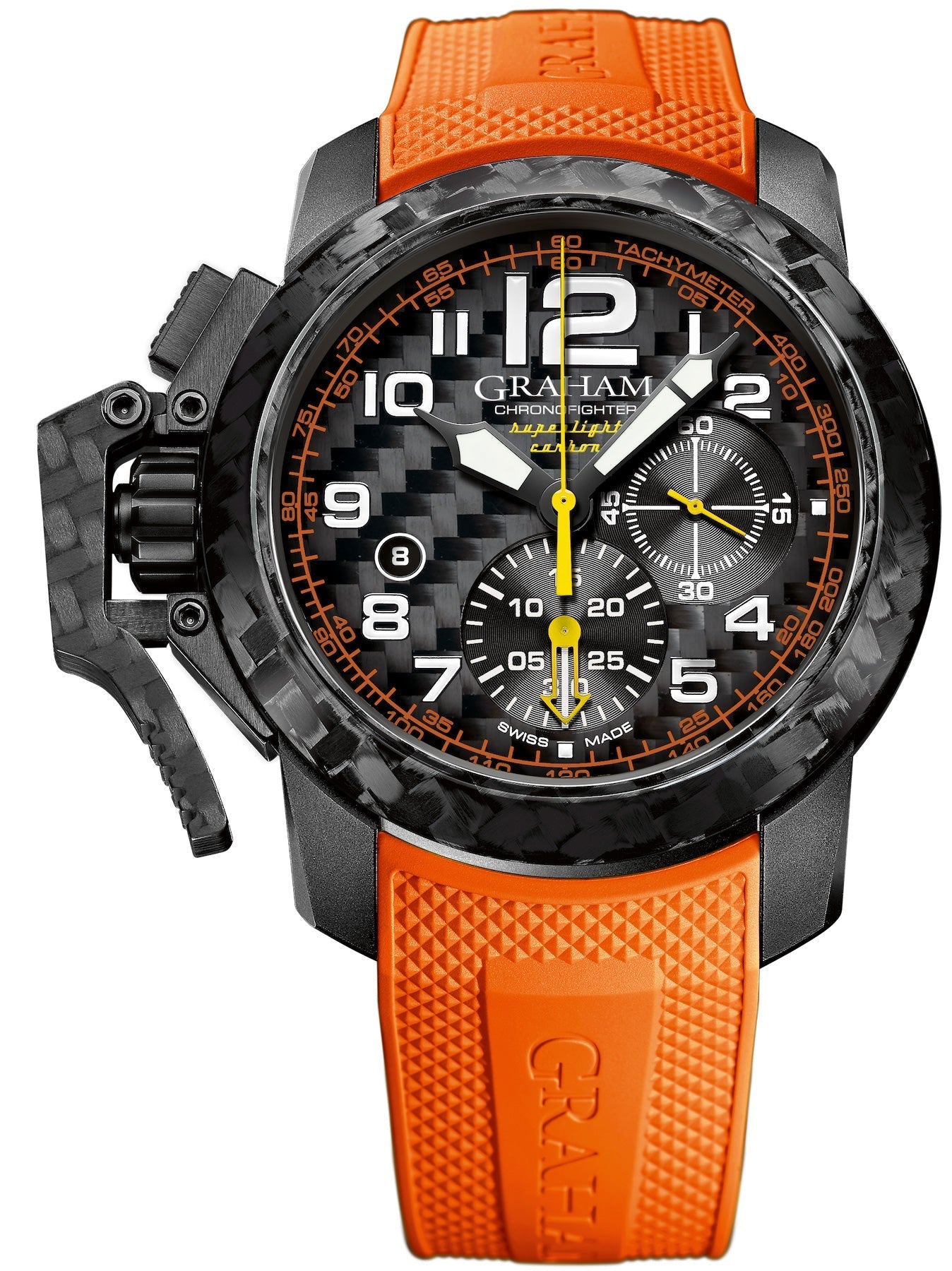 Graham Chronofighter Oversize Superlight Carbon Watch 2CCBK.O01A.K127K Image 1