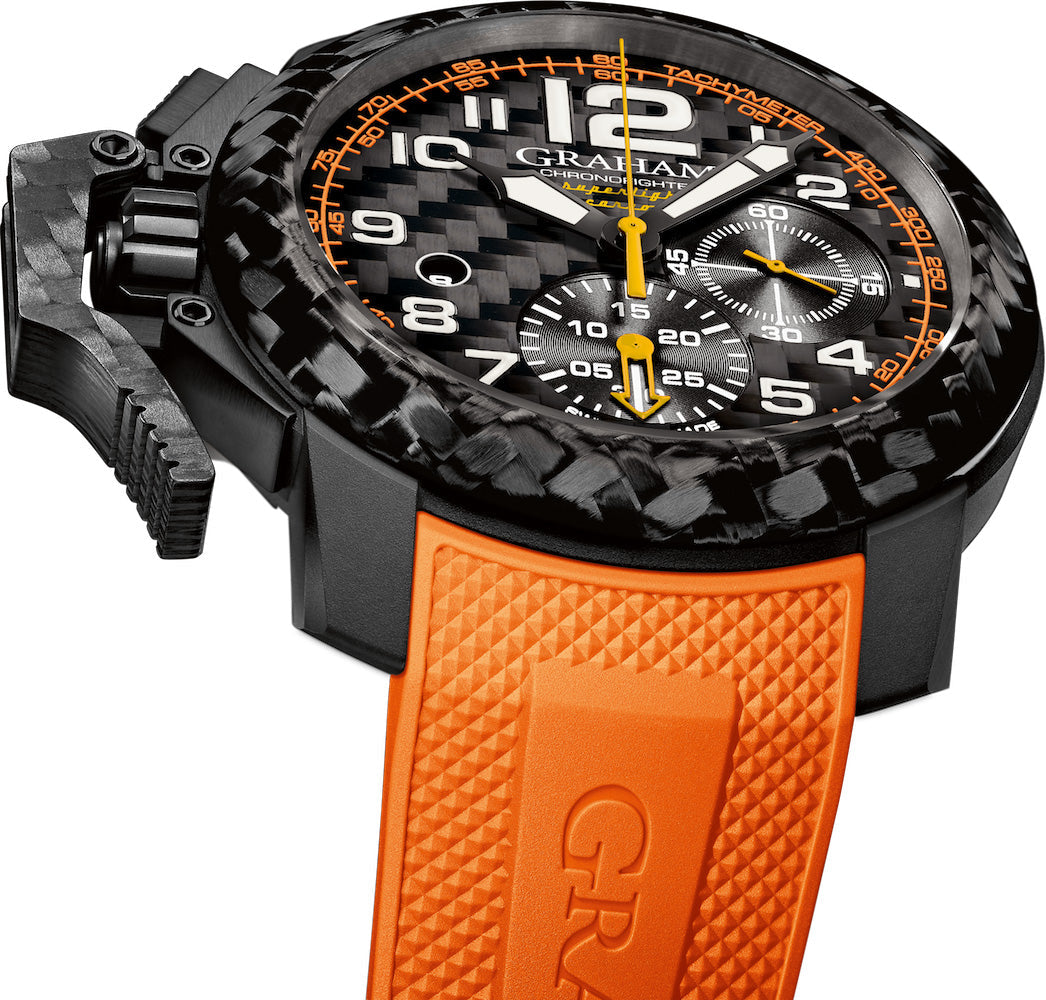 Graham Chronofighter Oversize Superlight Carbon Watch 2CCBK.O01A.K127K Image 2