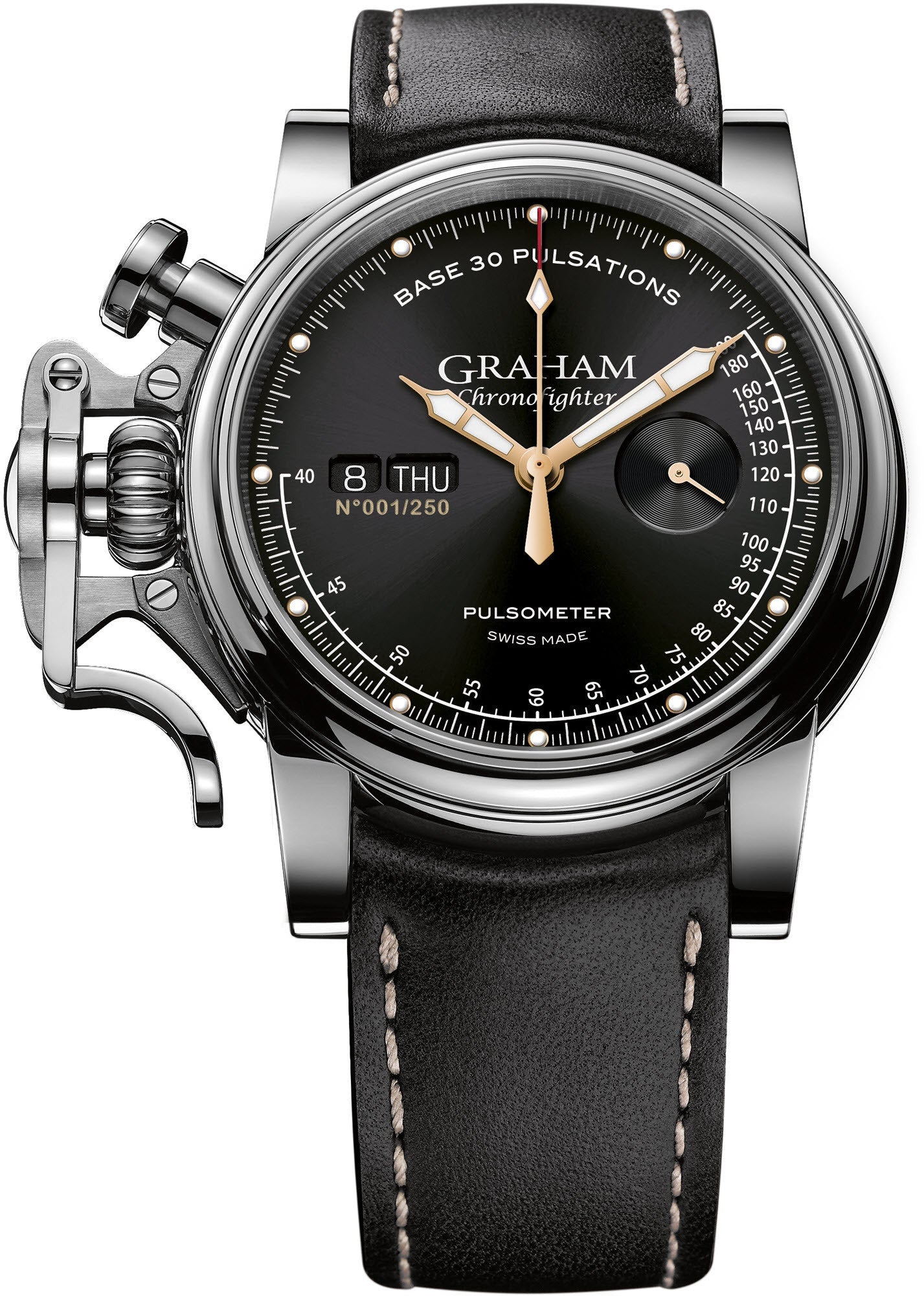 Graham Chronofighter Vintage Pulsometer Limited Edition Watch 2CVCS.B20A.L127S Image 1
