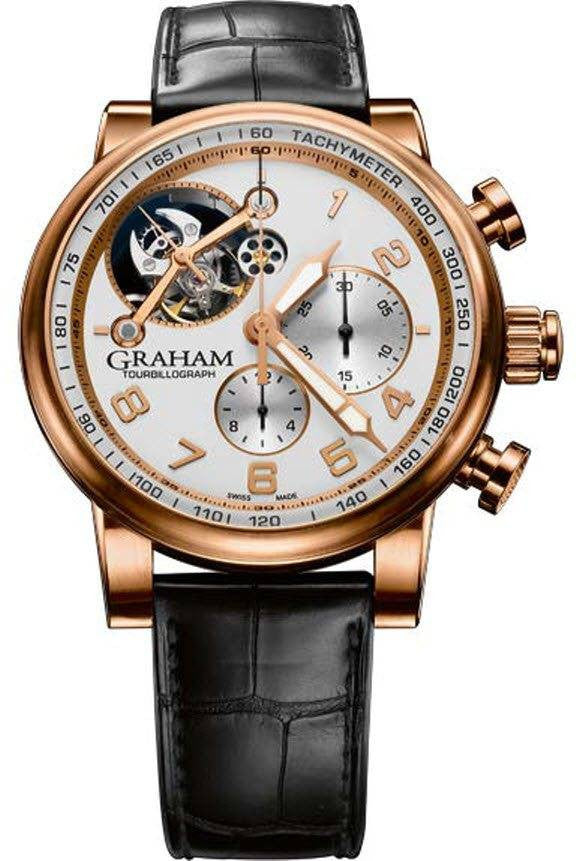Graham Silverstone Tourbillograph White Dial D 2TSAR.W01A Image 1
