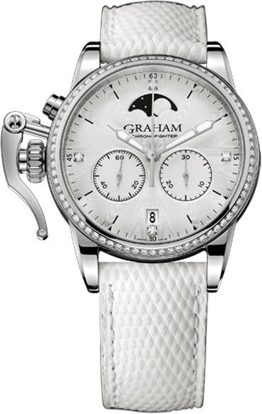 Graham Watch Chronofighter 1695 Lady Moon Diamond 2CXCS.S06A.L107S Image 1