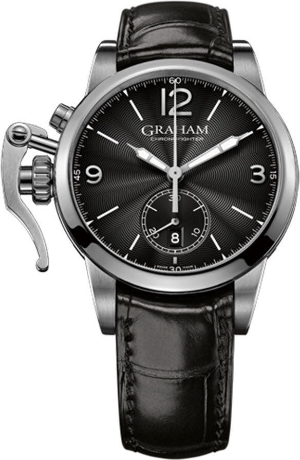 Graham Watch Chronofighter 1695 Steel Black 2CXAS.B05A.C137S Image 1