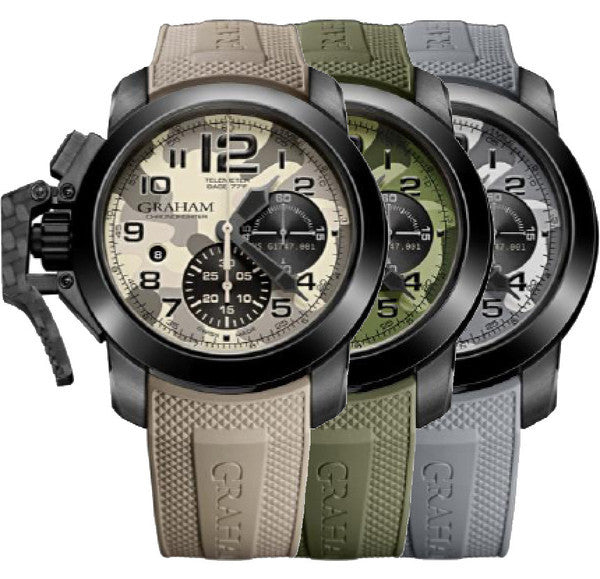 Graham Watch Chronofighter Oversize Black Arrow Set Of 3 Celcius KIT-0013A Image 1