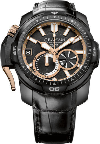 Graham Watch Chronofighter Prodive Black Gold Limited Edition 2CDAZ.B04A.C160H Image 1