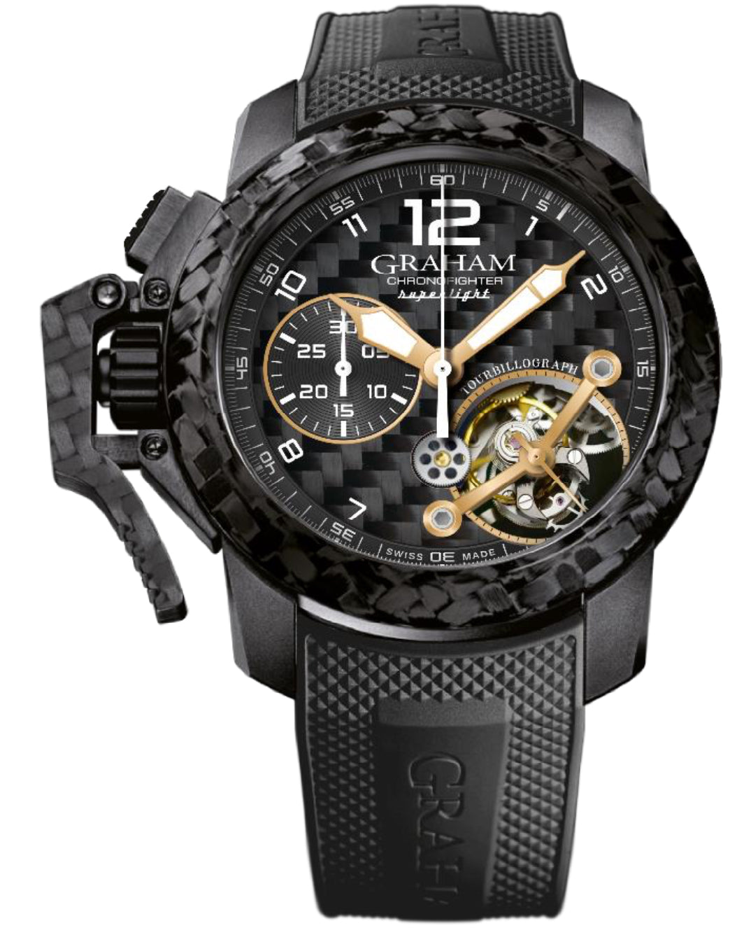 Graham Watch Chronofighter Superlight Carbon Tourbillograph Limited Edition 2CCBK.B35A.K92K Image 1