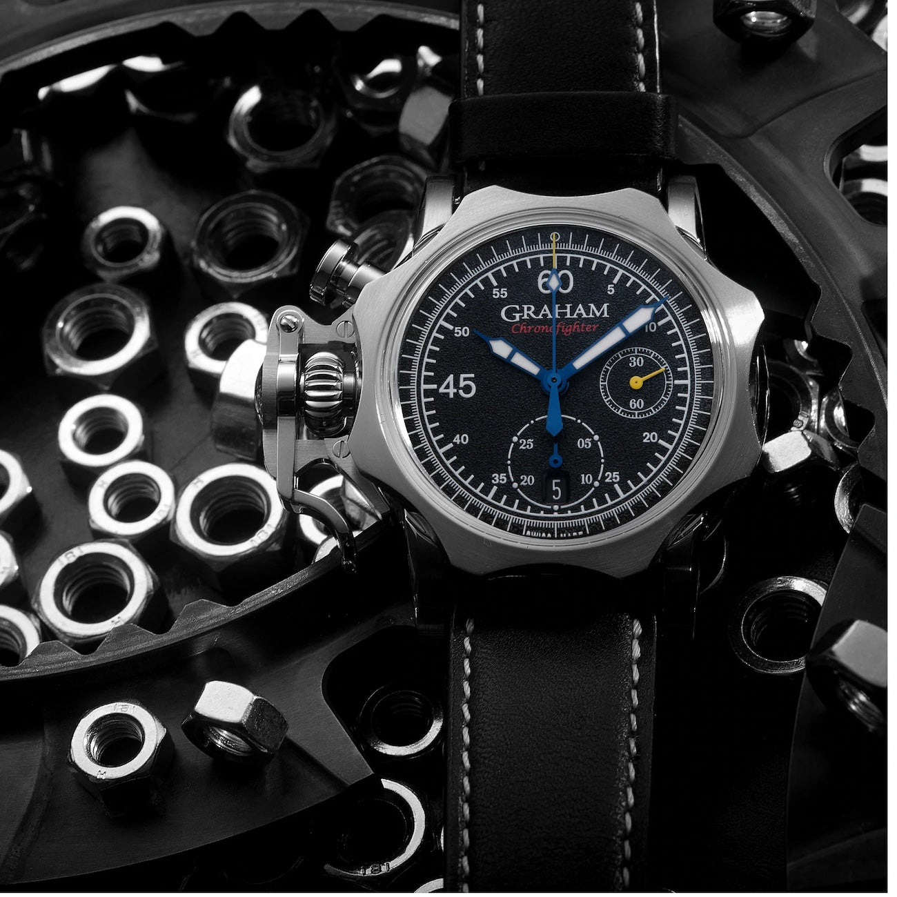 Graham Watch Chronofighter Vintage Bolt Limited Edition 2CVGS.B42A Image 3