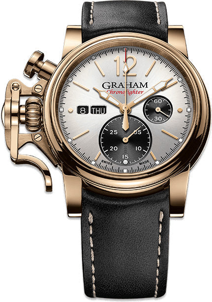 Graham Watch Chronofighter Vintage Bronze Silver Gold 2CVAK.S03A.L127V Image 1