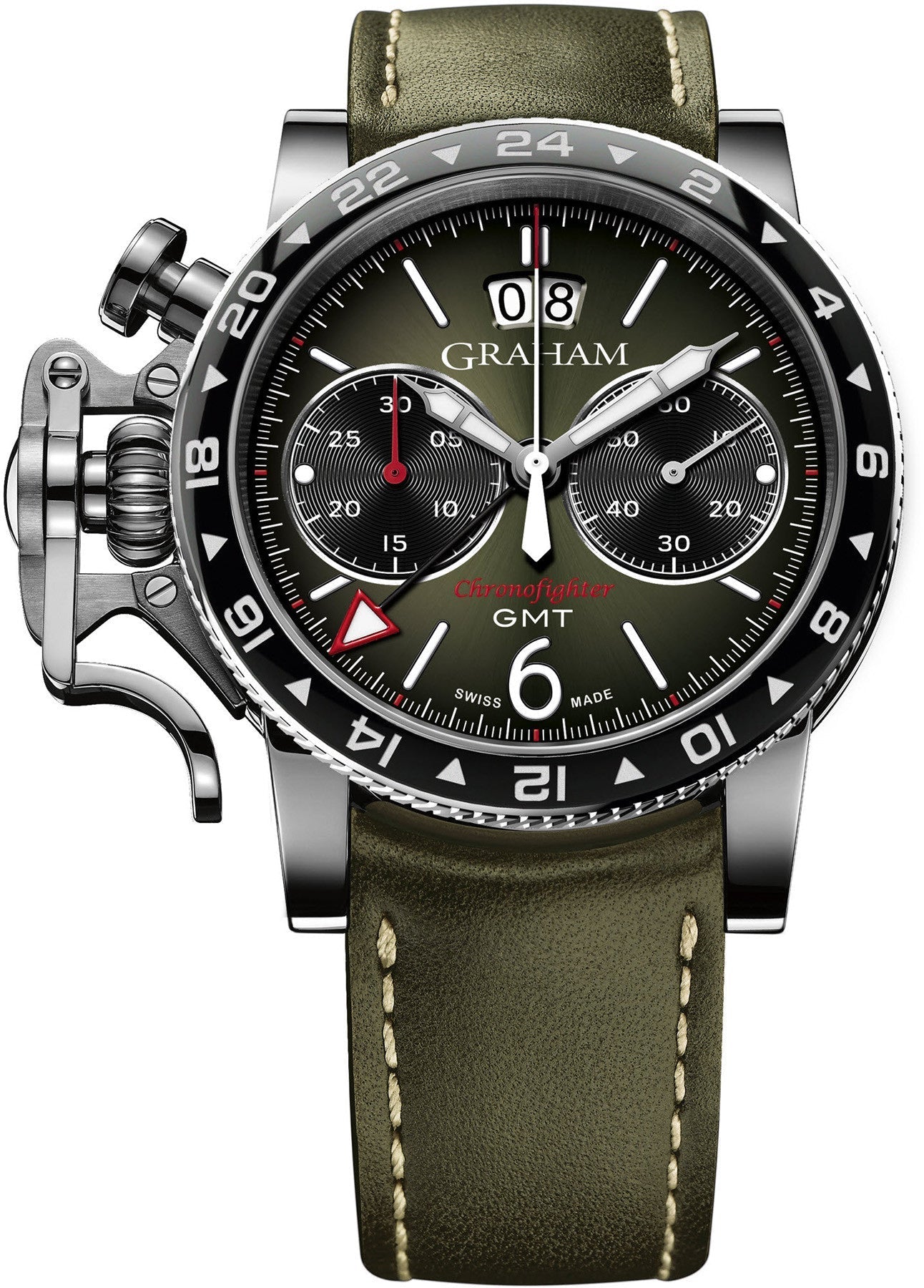 Graham Watch Chronofighter Vintage GMT 2CVBC.G01A.L141S Image 1