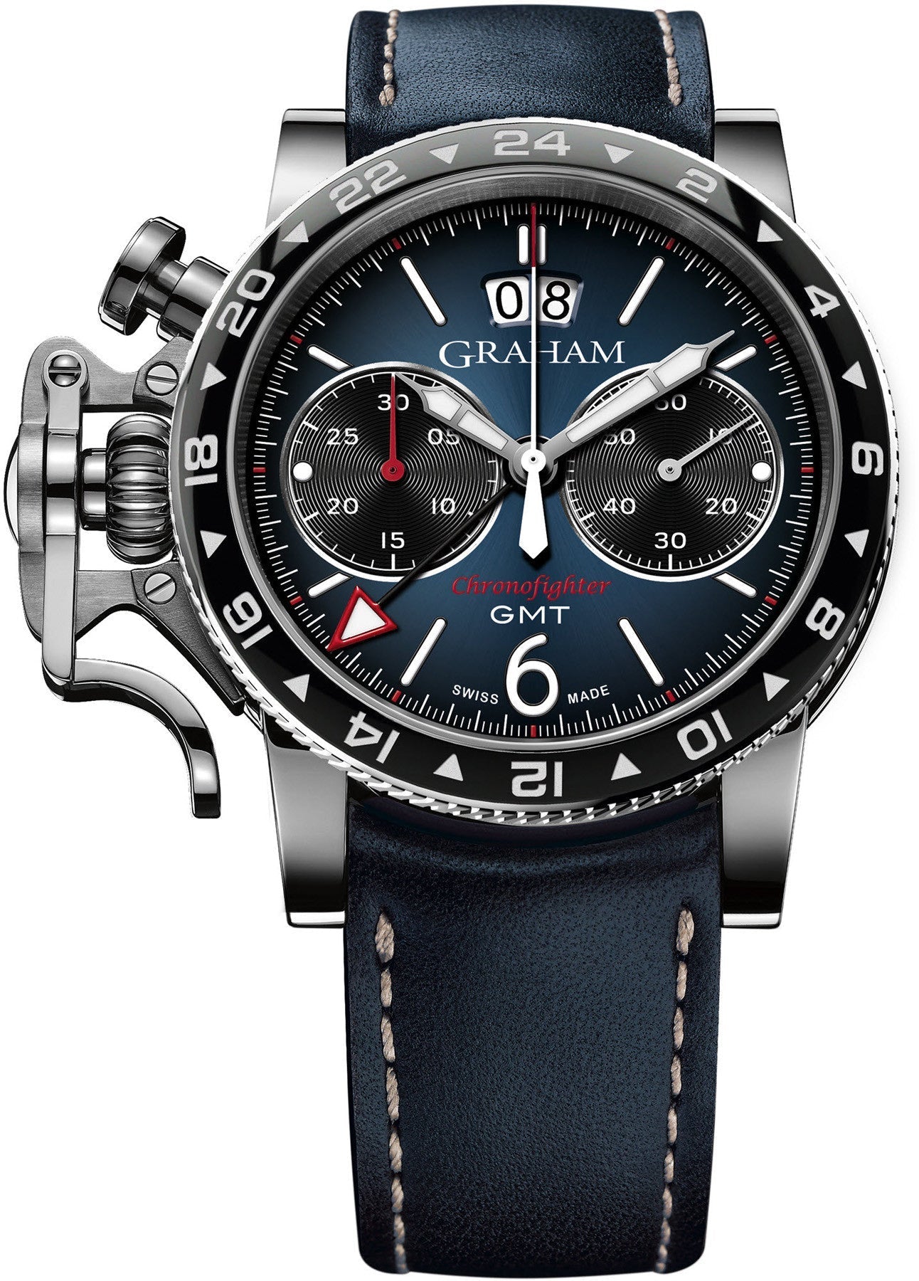 Graham Watch Chronofighter Vintage GMT 2CVBC.U02A.L129S Image 1