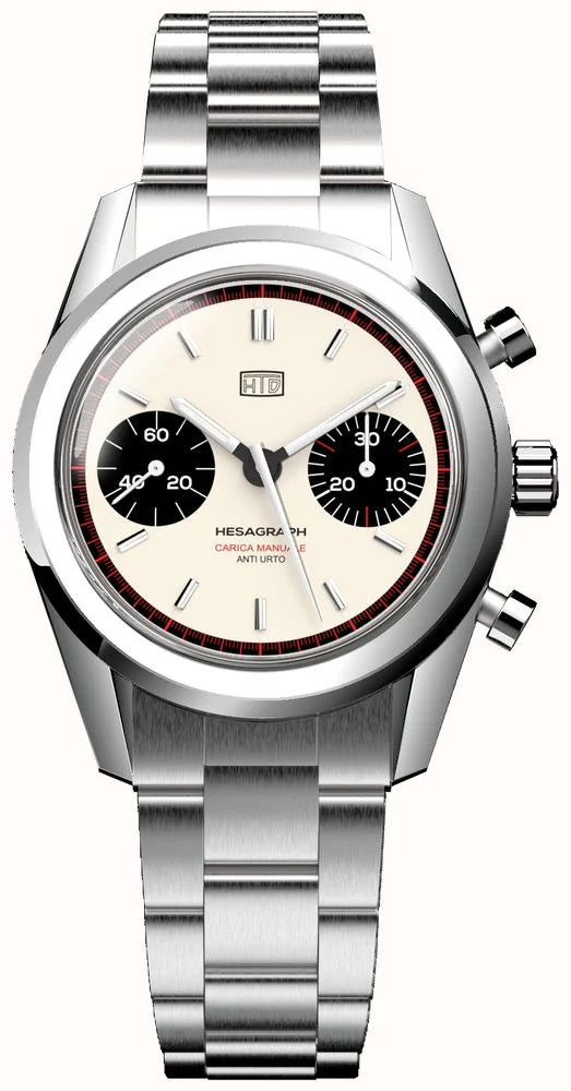 HTD Hesagraph Cannoli Bi-Compax Chronograph Watch H19F25C Image 1