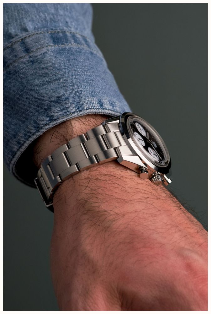 HTD Hesagraph Variante B Ti-Compax Chronograph Watch H25F33B Image 4