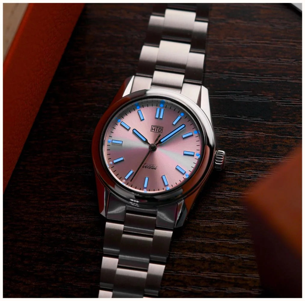 HTD Tennis Chic Champagne Pink Automatic Watch T23S01_CCP Image 4