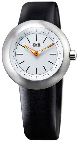 Ikepod Duopod White Lines Watch D016-SI-LB Image 1
