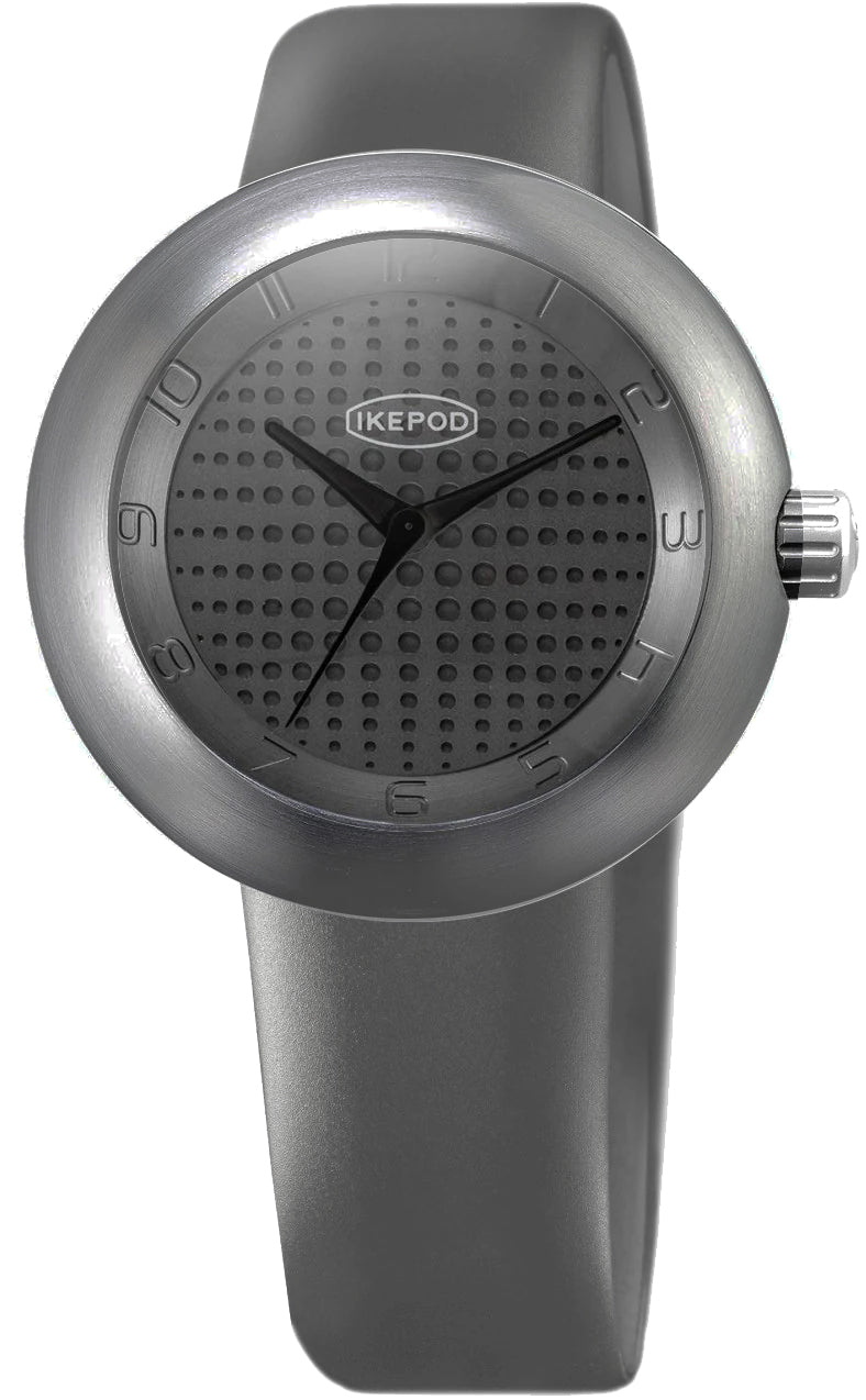 Ikepod Megapod M301 Klara Grey D M005-SI-LB-dots Grey Strap Image 1