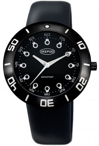 Ikepod Seapod S003 Francois Watch S003-SI-LB Image 1