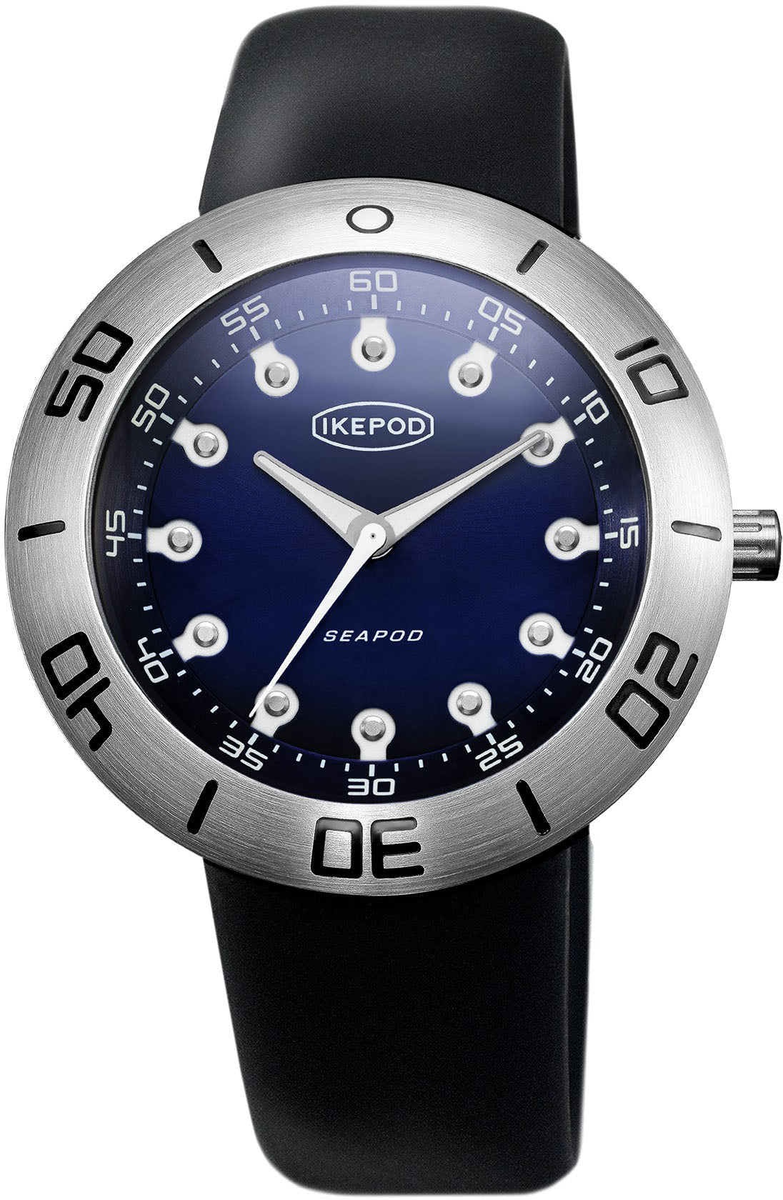 Ikepod Seapod S007 Enzo Watch S007-SI-LB Image 1