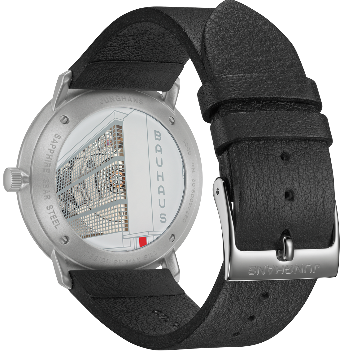 Junghans Max Bill Bauhaus Automatic Watch 27/4009.02 Image 2