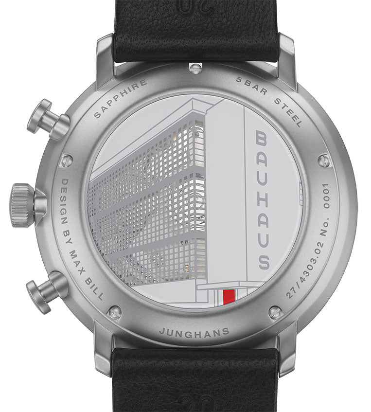 Junghans Max Bill Chronoscope Watch 27/4303.02 Image 3